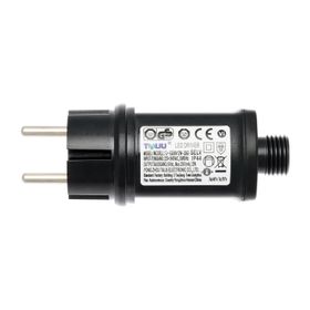 Transformateur pour lumières décoratives, 6 Volt DC, Max 12 Watt