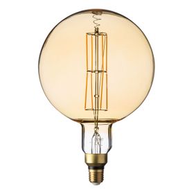Vintage-Glühbirne Maxi Globo, Ø  200 mm, E27, Warmweiß, 8 W, dimmbar