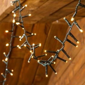 Guirlande MiniCluster 30,5 m, 1500 led blanc chaud