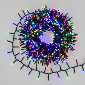 Guirlande Ruban de Lumière, 1000 miniled multicolor, jeu de lumière automatique