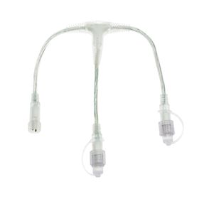 PL24V Multiverbinder 2 Ausgänge, transparentes Kabel