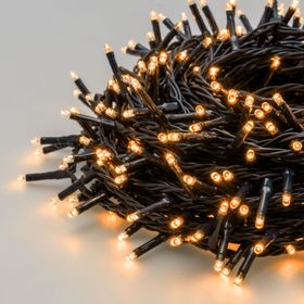 Catena luminosa, 360 miniled bianco extra caldo