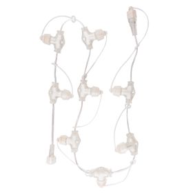 Verlängerung Connect+ mit 9 Ausgänge, transparentes Kabel