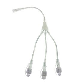 PL24V Multiverbinder 3 Ausgänge, transparentes Kabel