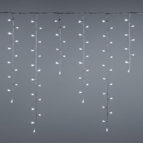 Stalactite effet chute de neige, h 0,8 m, led blanc froid