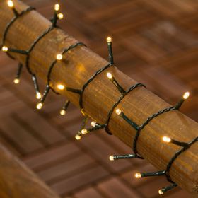 Lichterkette 7,20 m, 180 LEDs warmweiß