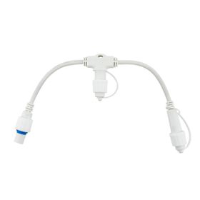 Multiconnettore PML, 2 uscite, 30 cm, interspazio 40 cm, cavo bianco, IP67