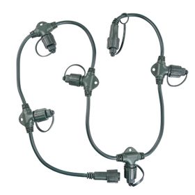 Multiconnettore Connect ProLine 36V, 6 uscite, cavo verde