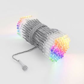 25m, 250 LEDs RGB and Warm White String Lights Twinkly Plus, Clear Cable