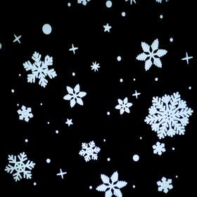 Gobo Schneefall-Effekt und Eiskristalle Ø105 mm