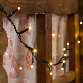 Lichterkette 14,5 m, 240 LEDs warmweiß