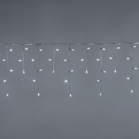 Eiszapfen-Lichterkette 6 x h 0,4 m, 200 LEDs kaltweiß