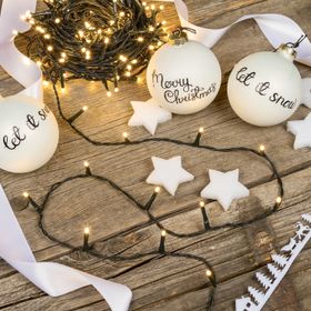 34m 480 Warm White MiniLed String Lights