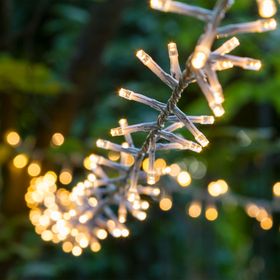 30.5m 1500 Warm White Led Mini Cluster String Lights