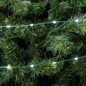 Catena Gocce di Luce da 30 m, 400 Led ultra luminosi bianco freddo