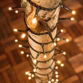 Lichterkette 12,5 m, 300 LEDs extra warmweiß
