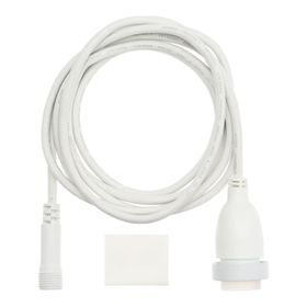 Câble 1 douille pour ampoule Vintage E27, 3 mètres, câble blanc