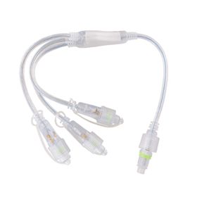 Multiverbinder Connect ProLine 36V, 3 Ausgänge, transparentes Kabel