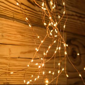 2m 600 Traditional Warm White MicroLEDs Cascade of Light