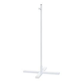 Support en métal blanc pour motif lumineux néon, 75 cm