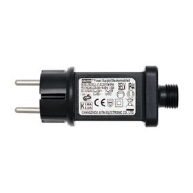 Trasformatore per luci decorative, 24 Volt DC, Max 12 Watt, Timer