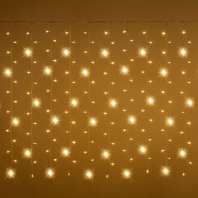Cortina 4,5 x h 1,1 m, 480 mini led blanco cálido