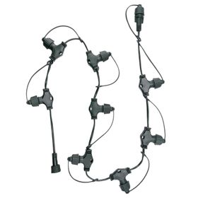 Multiconnettore Connect+ 9 uscite, cavo verde
