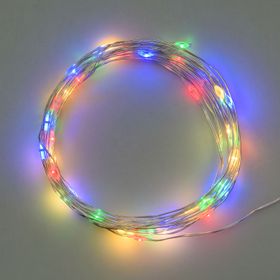 Lichterkette 3,9 m, 40 Micro LEDs Multicolor
