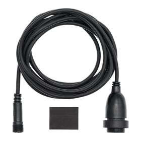 E27 Lampholder, 4m Black Cable
