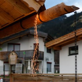 Lichterbündel 1 m, 300 Micro LEDs extra warmweiß