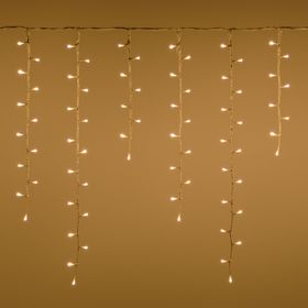 3.6 x h 0.8 m Snow Light Icicle light, 288 warm white LEDs
