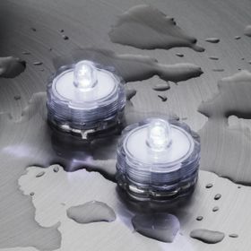 2 sinking Tealights, white LED