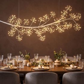 White RICCO Branch 1.5 m, 480 warm white microled, indoor