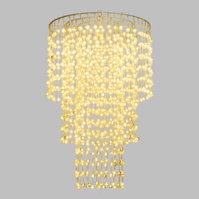 Dekorative Pendelleuchte 574 warmweiße LED- Sphäre