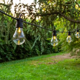 Guirnalda Led con bombillas 12,2m