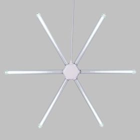 Météore 6 tubes, Ø 67 cm, 504 SMD Led blanc froid