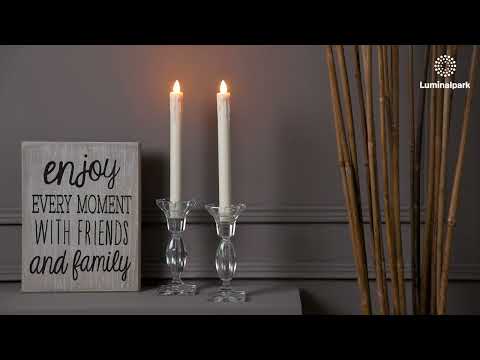 Set 2 candele sottili con gocce, h 23 cm 2 Set 2 candele sottili con gocce, h 23 cm 2