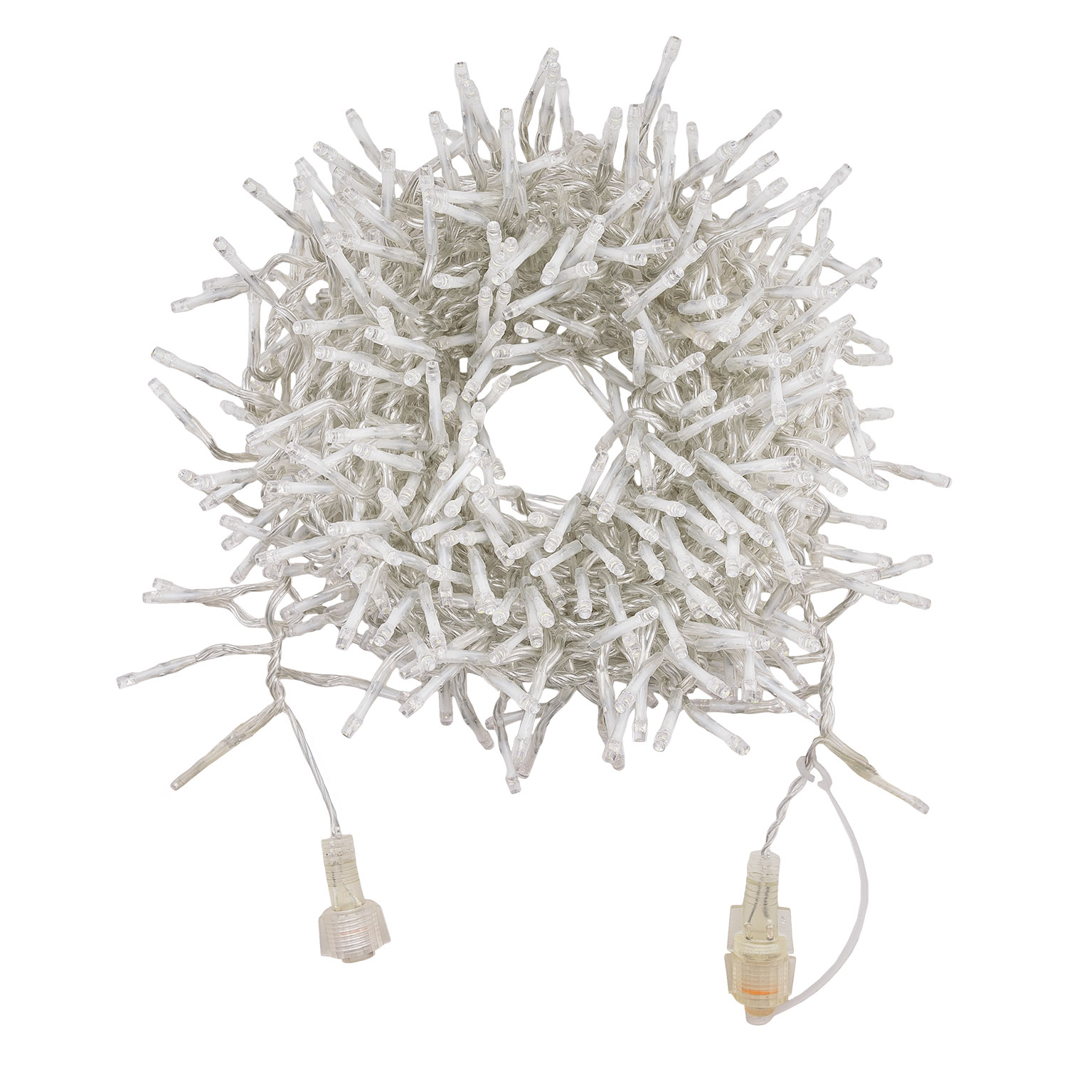 Catena Festone Connect+ 5 m, 500 led bianco freddo, cavo trasparente, prolungabile 2 Catena Festone Connect+ 5 m, 500 led bianco freddo, cavo trasparente, prolungabile 2