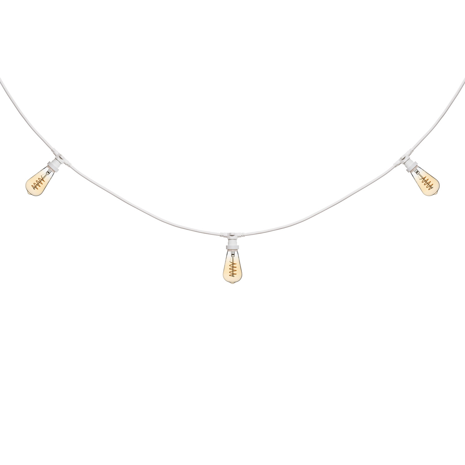 Guirnalda 5m con 16 bombillas led de 4W Edison espiral Ø 64mm 3 Guirnalda 5m con 16 bombillas led de 4W Edison espiral Ø 64mm 3