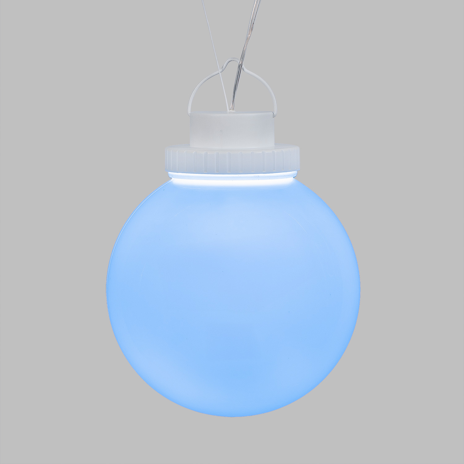 Color Light Ball Ø 20 cm, Connect ProLine 36V, RGB- und Warmweiß-LEDs, transparentes Kabel 12
