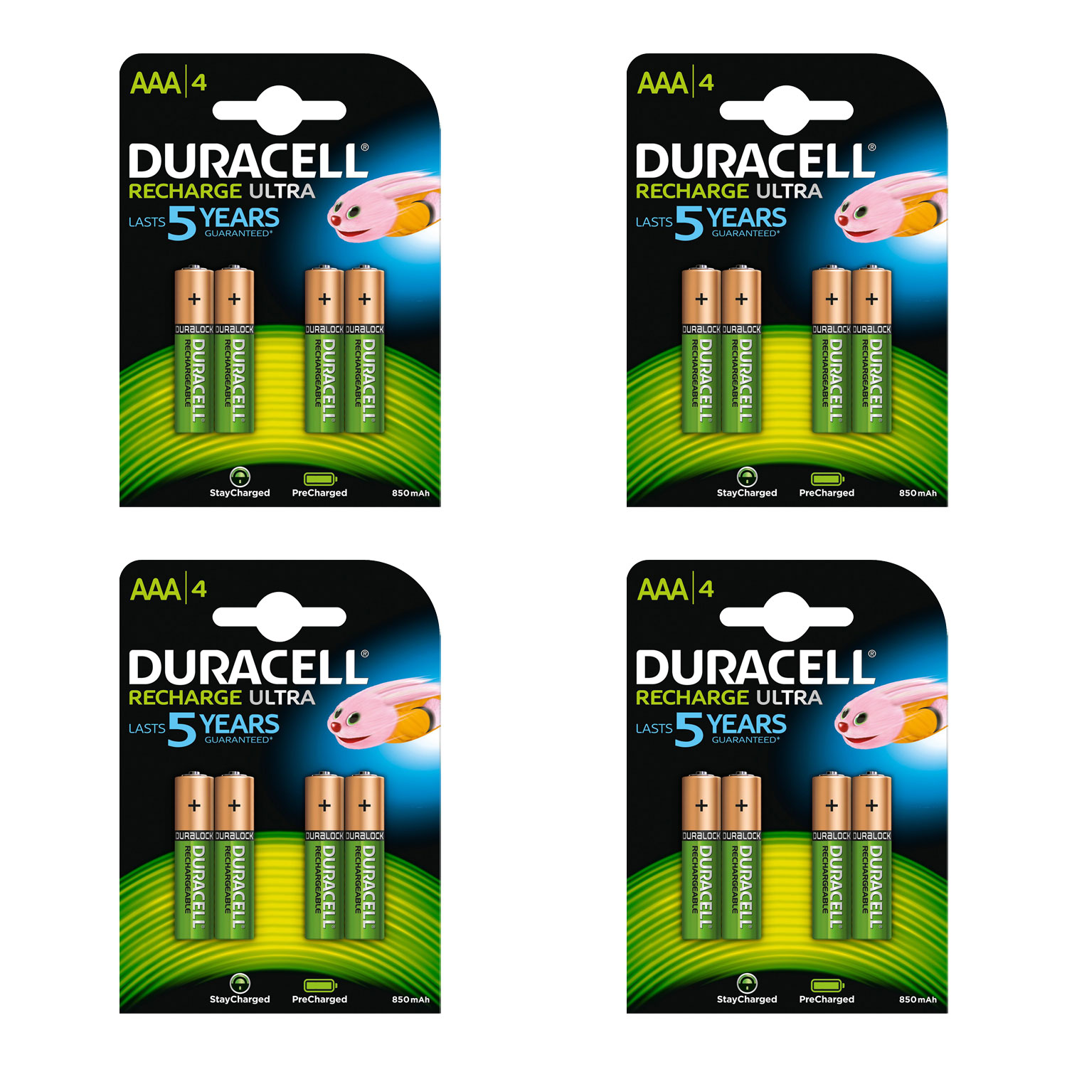 16er Batterie-Set Typ AAA wiederaufladbar  16er Batterie-Set Typ AAA wiederaufladbar