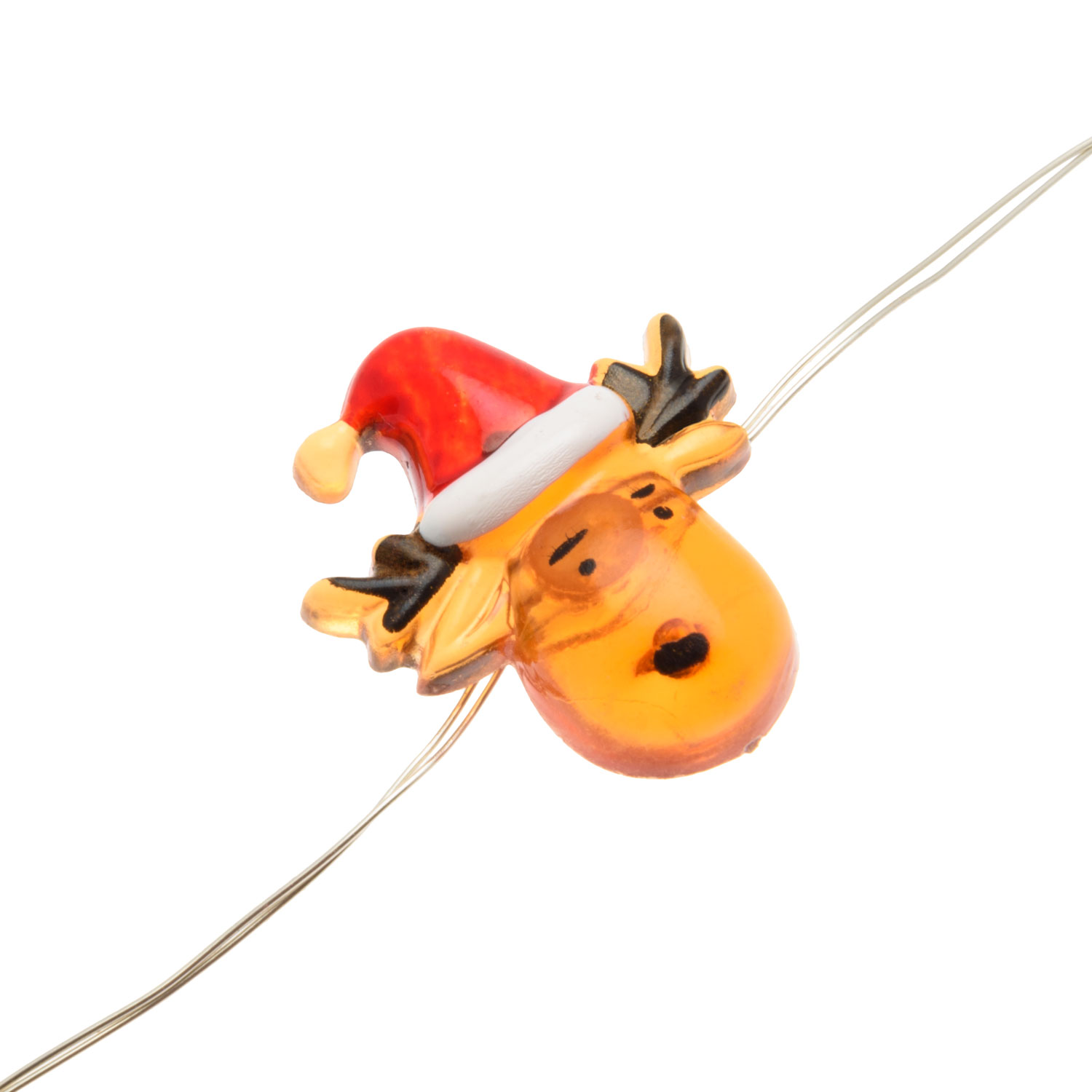 Guirnalda con 40 decoraciones navideñas a pilas, microled blanco cálido 9 Guirnalda con 40 decoraciones navideñas a pilas, microled blanco cálido 9