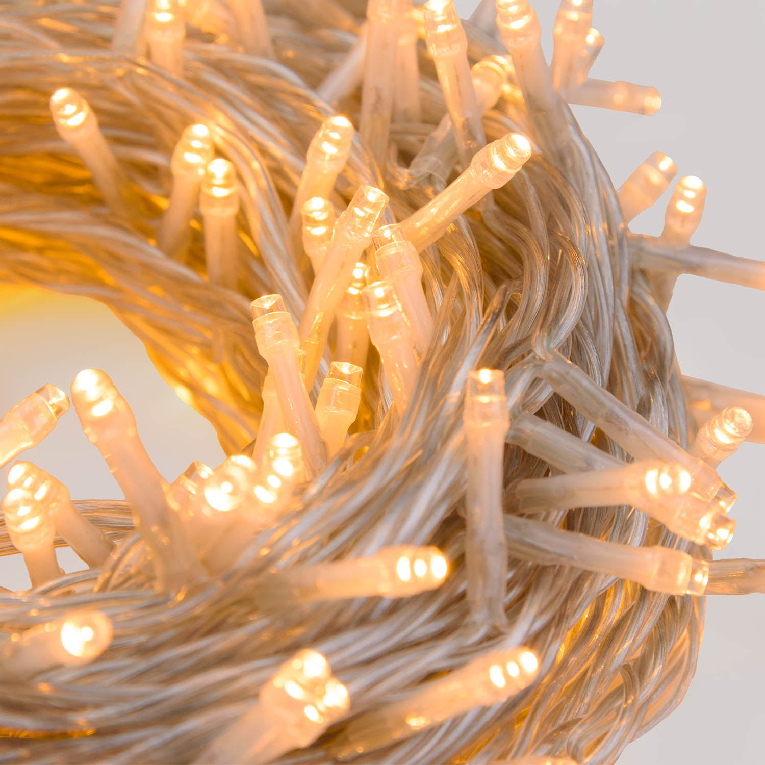 Guirlande Connect+ 12 m, 240 led blanc chaud, câble transparent, prolongeable 7 Guirlande Connect+ 12 m, 240 led blanc chaud, câble transparent, prolongeable 7