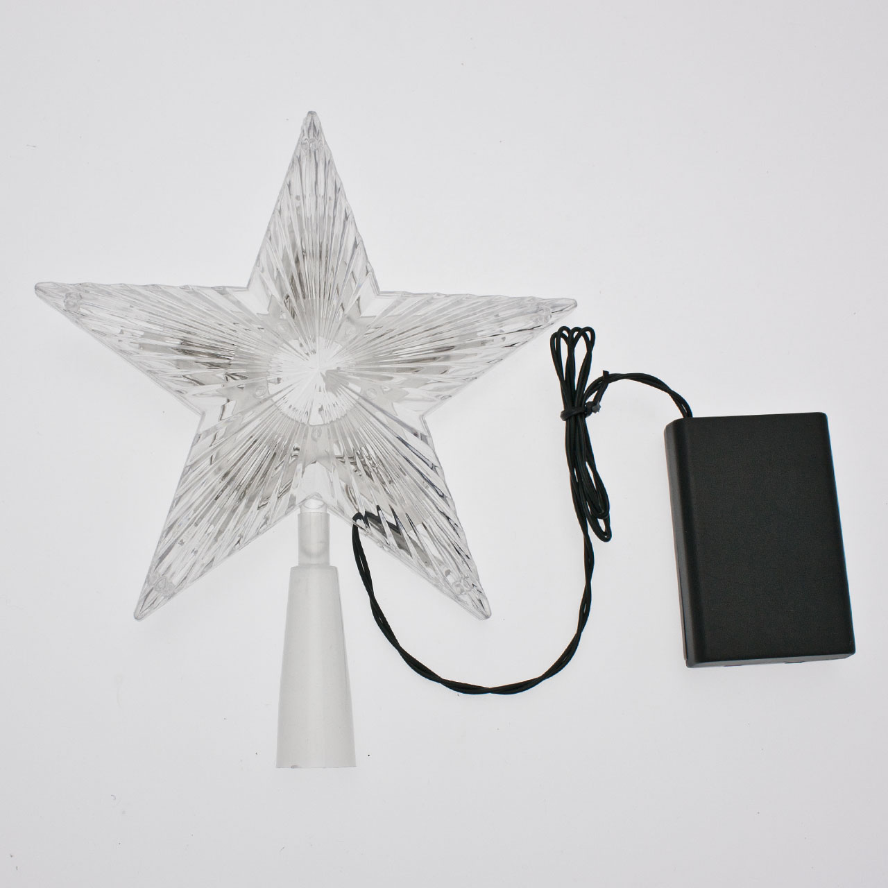 Baumspitze Stern, h 21 cm, 10 LEDs multicolor 3 Baumspitze Stern, h 21 cm, 10 LEDs multicolor 3