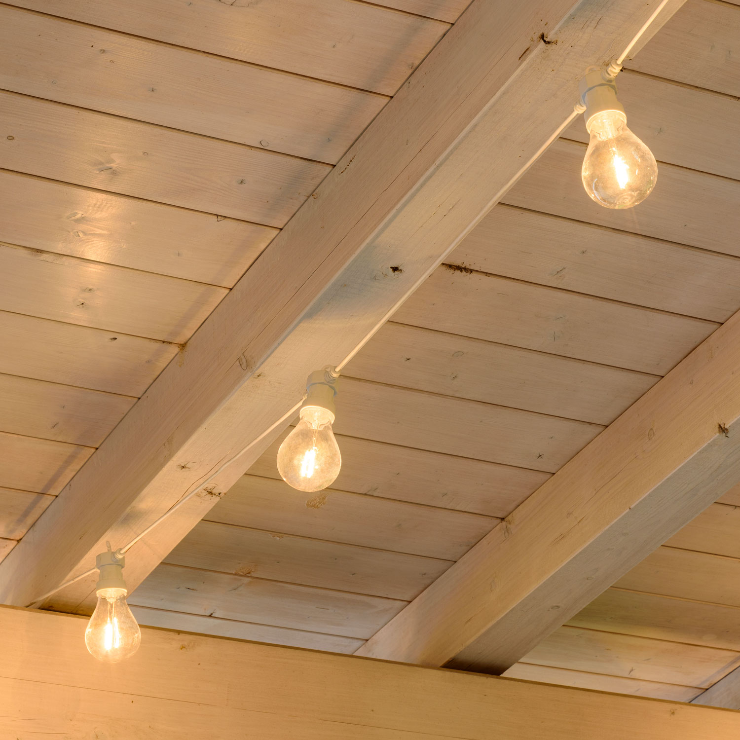 Guirnalda blanca Led con bombillas 5,5m Guirnalda blanca Led con bombillas 5,5m