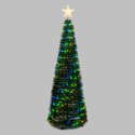 Sapin De Noël Artificiel 93 Cm KOMFOTTEU – 96 LED Intégrées, 8 Modes D'éclairage, Base Métal – Pour Maison, Bureau, Magasin - 11