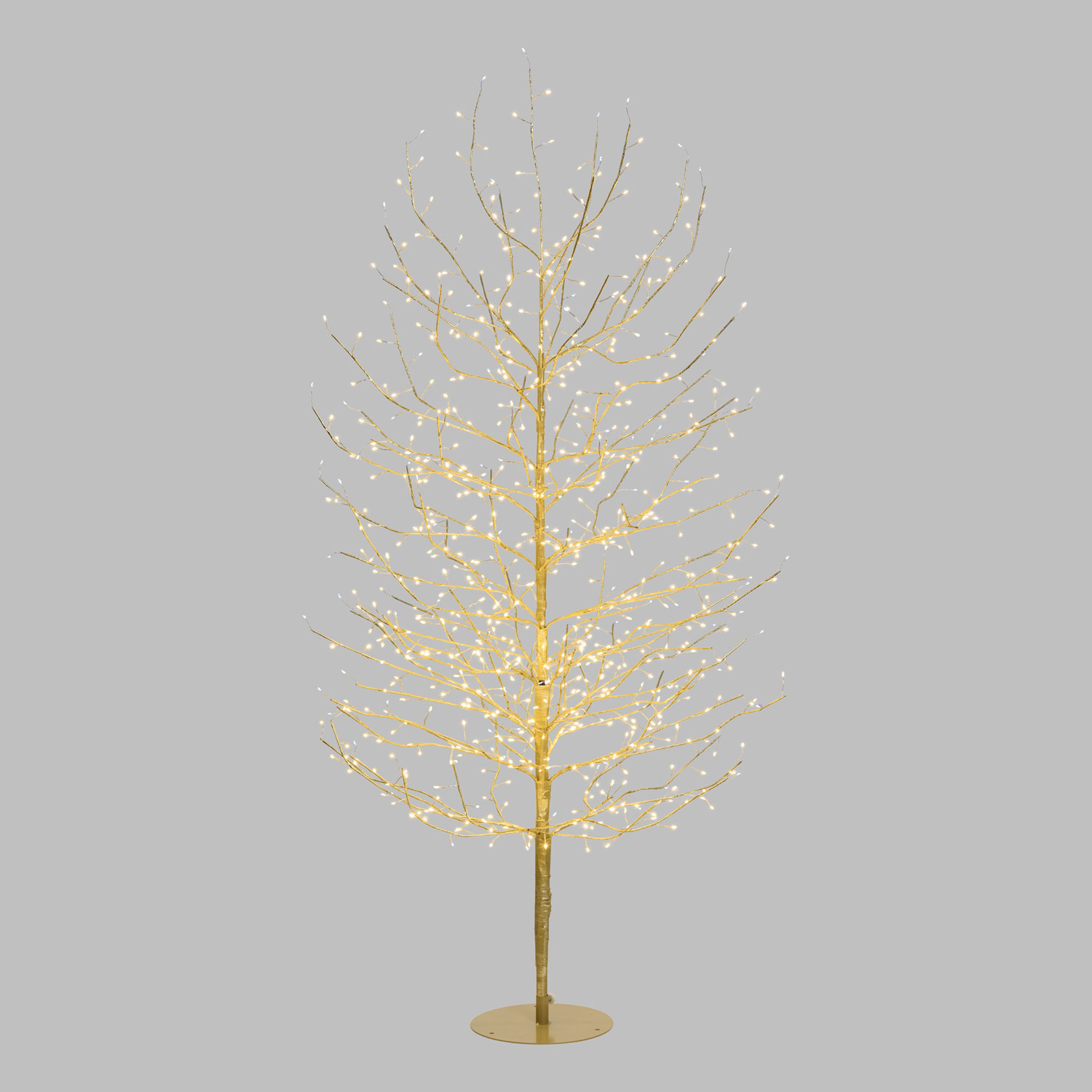 Árbol Tilo champagne h 1,7 m, 784 microled blanco cálido y blanco frío, uso interior 6 Árbol Tilo champagne h 1,7 m, 784 microled blanco cálido y blanco frío, uso interior 6