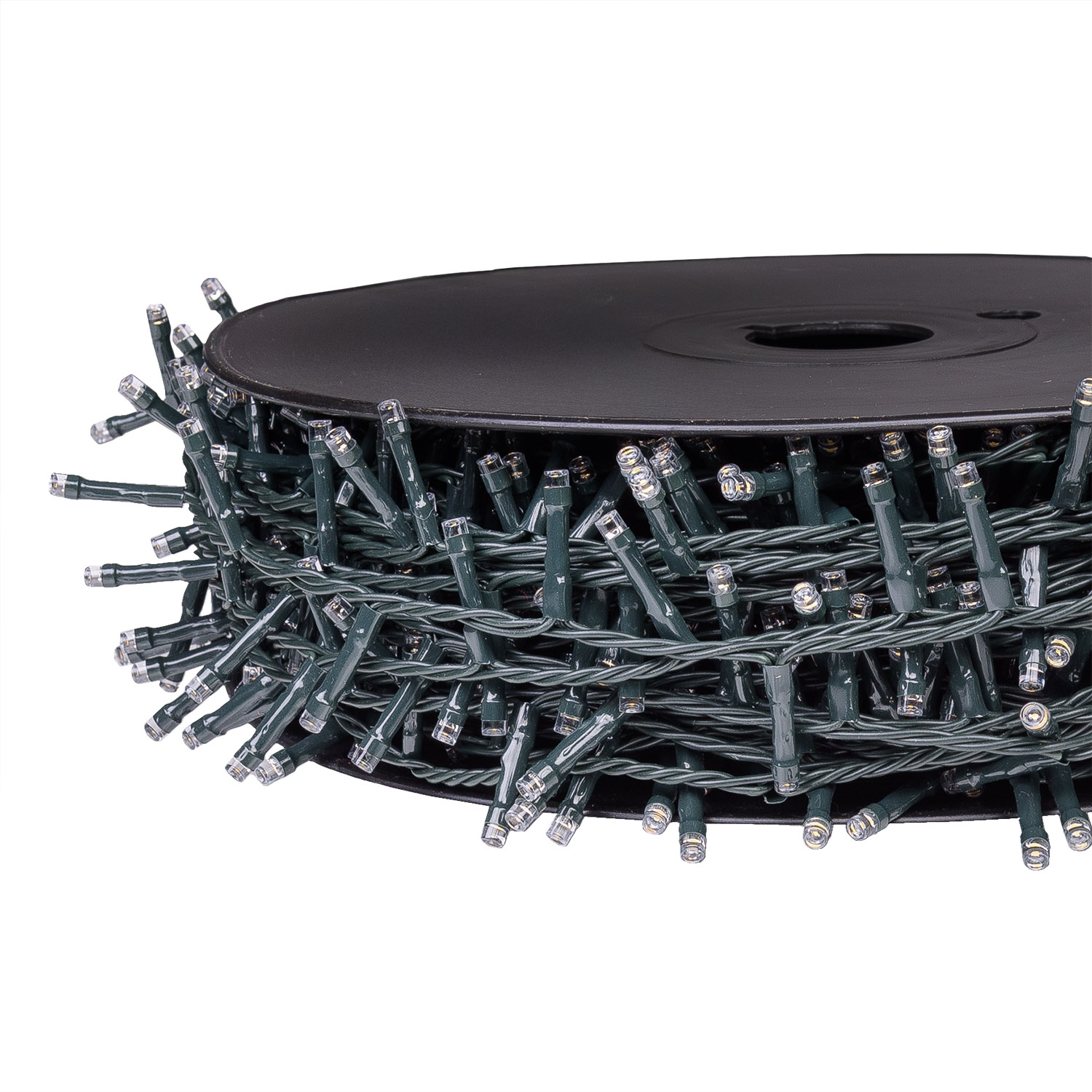 Guirnalda 60,5 m, 1500 led Multi blanco cálido, cable verde 3