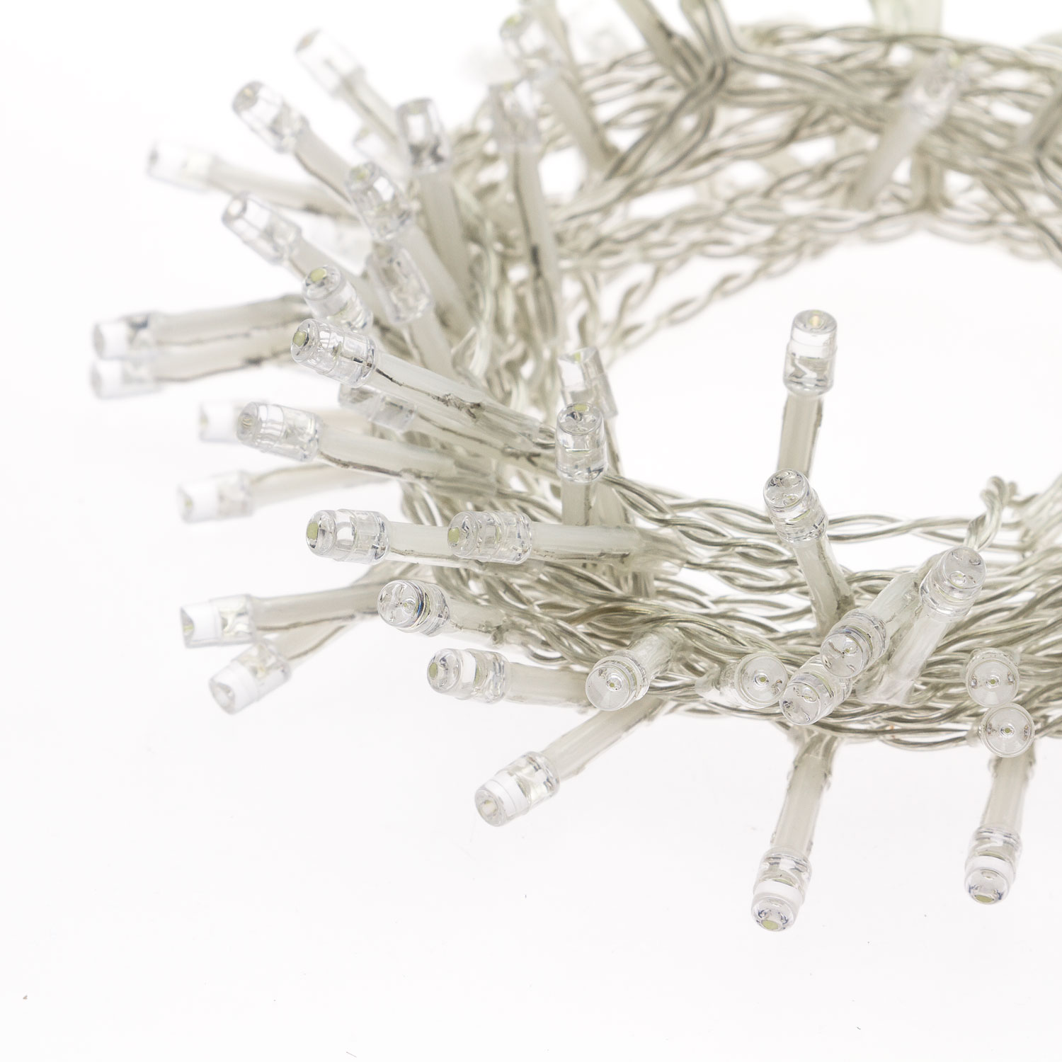Lichterkette 3,8 m, 96 LEDs kaltweiß 9 Lichterkette 3,8 m, 96 LEDs kaltweiß 9