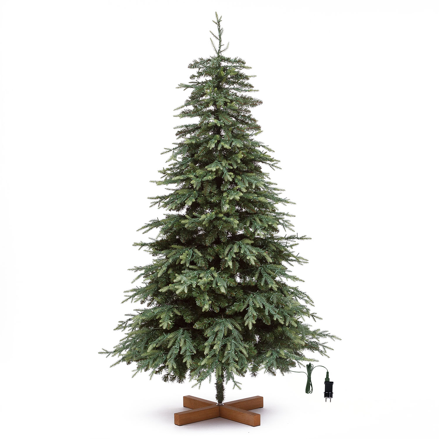 Albero Deluxe in finto pino 225 cm, 3850 miniled integrati bianco caldo 4